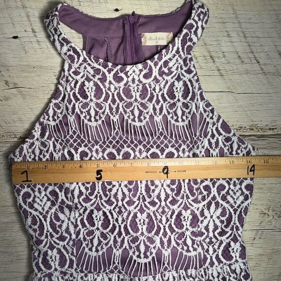 Altar’d State Purple Crochet Dress - Picture 12 of 12